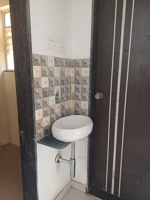 Bathroom in 1 BHK Apartment at Jalaram Plaza, Kharadi – for Rent