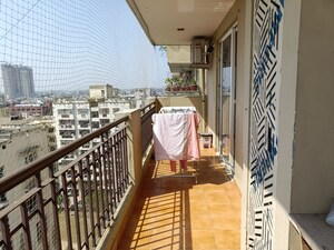 Balcony in 3 BHK Apartment at Sarvottam KSN Square, Vasundhara Sector 3 – for Rent