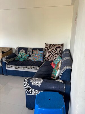 Living Room in 1 BHK Apartment at SD Neelayam CHS, Pashan – for Rent