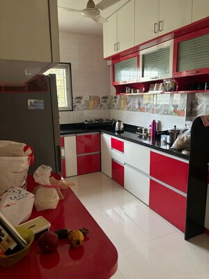 Kitchen in 1 BHK Apartment at SD Neelayam CHS, Pashan – for Rent