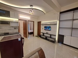 Kitchen in 2 BHK Builder Floor at Chattarpur – for Rent