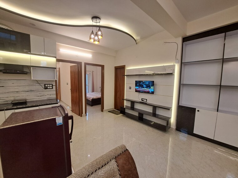 Kitchen, chattarpur 2 Bedroom 1000 Sq.Ft. Builder Floor In Chattarpur Delhi 9384368