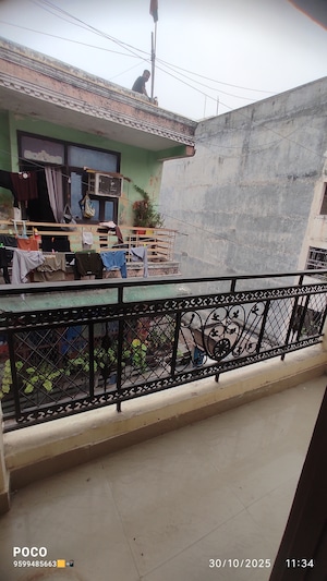 Balcony in 2 BHK Builder Floor at Tanishq Resident Welfare Association, Mehrauli – for Rent
