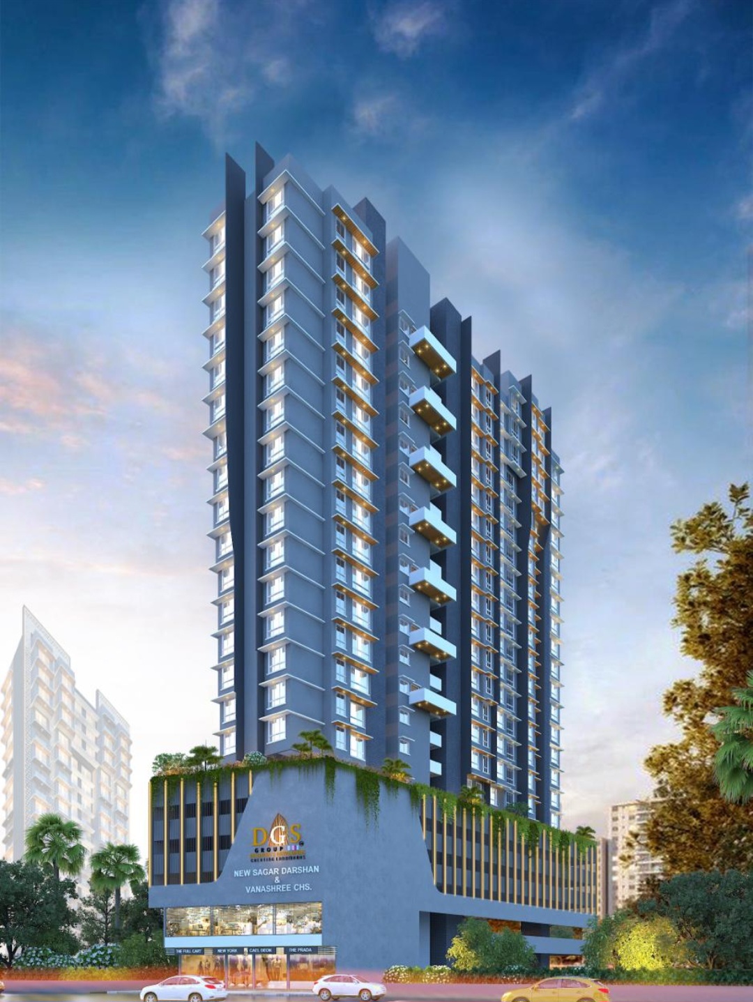 2 BHK 593 Sq.Ft. Apartment in Vanashree CHS Malad
