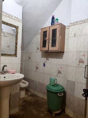 Bathroom in 1 BHK Independent House at Shanti Bhawan, Sarita Vihar – for Rent