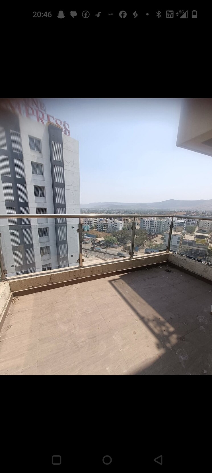 Balcony, mavens-viaan 1 Bedroom 680 Sq.Ft. Apartment In Handewadi Pune 9384413