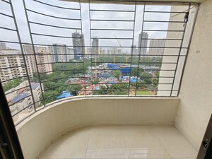 Balcony in 2 BHK Apartment at Jasmine Tower, Vasant Vihar – for Rent