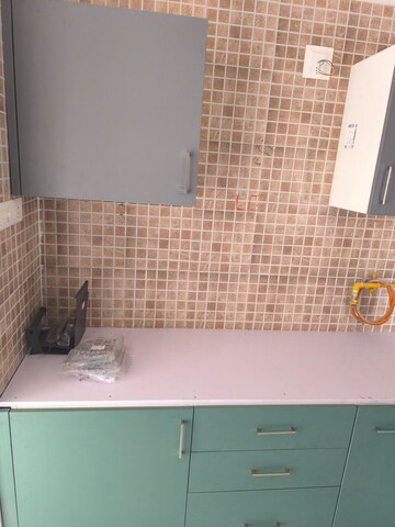 Kitchen in 3 BHK Apartment at Pacifica North Enclave, Khodiyar – for Rent