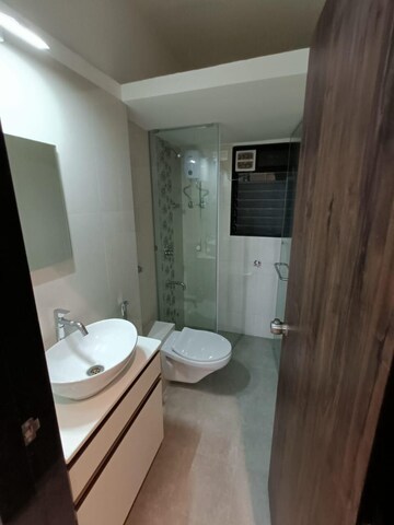 Bathroom in 2 BHK Apartment at Om Ashish C.H.S, Malad West – for Rent