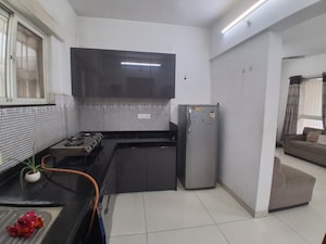 Kitchen in 2 BHK Apartment at Rama Melange Residences Phase III, Hinjewadi – for Rent