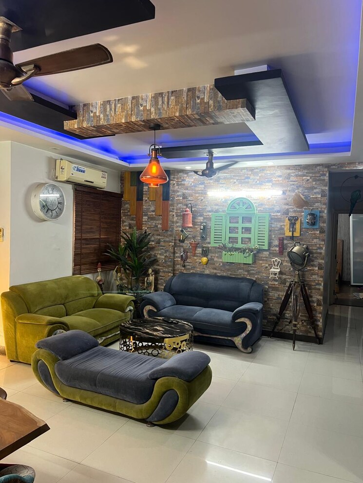 Living Room, bptp-the-resort 3.5 Bedroom 2025 Sq.Ft. Apartment In Sector 75 Faridabad 9384542