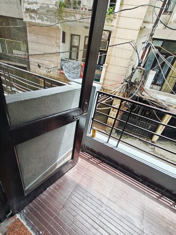 Balcony in 1 BHK Builder Floor at Saket – for Rent