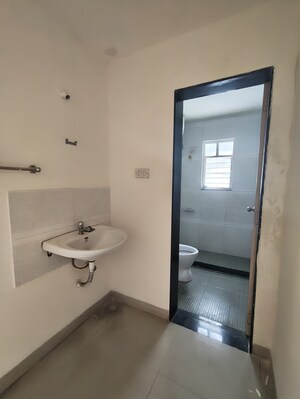 Bathroom in 2 BHK Apartment at Colonnade Apartment, Kharadi – for Rent