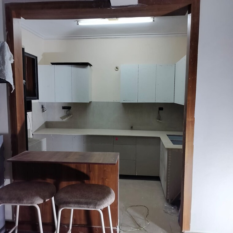 Kitchen, jaipuria-sunrise-green 2 Bedroom 1500 Sq.Ft. Apartment In Lohgarh Zirakpur 9384646