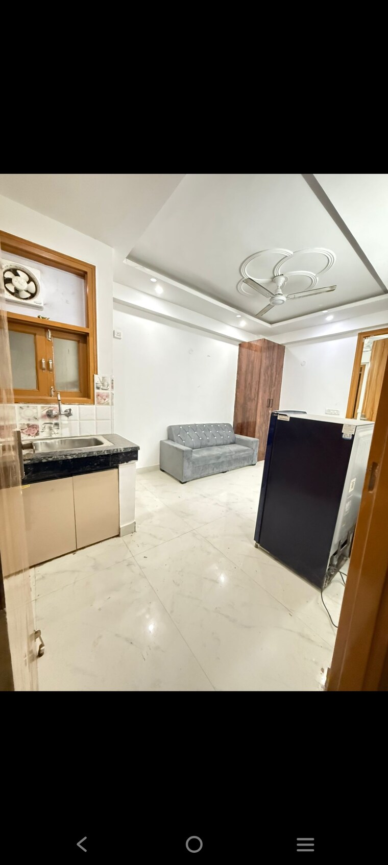 Kitchen, saket 1 Bedroom 450 Sq.Ft. Builder Floor In Saket Delhi 9384657