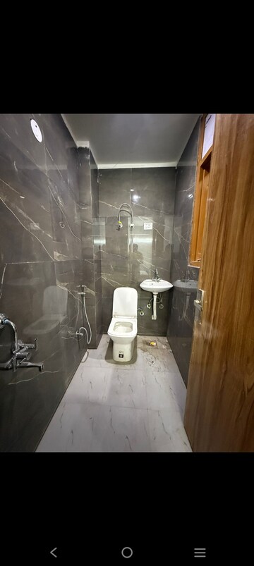 Bathroom in 1 BHK Builder Floor at Saket – for Rent