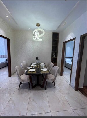 Dining area in 3 BHK Apartment at Ambala Highway – for Sale
