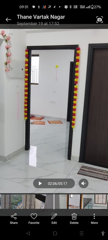 Staircase in 1 BHK Apartment at Raymond Ten X Habitat, Pokhran Road No Two – for Rent