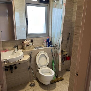 Bathroom in 2 BHK Apartment at Amar Kunj Goregaon West, Unnat Nagar – for Rent