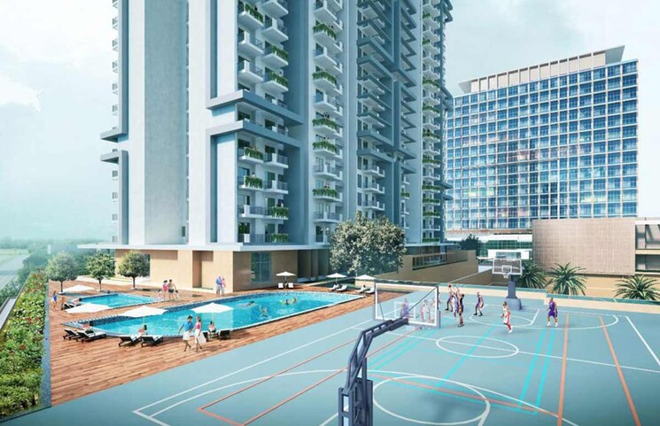 Swimming Pool, m3m-skywalk 2 Bedroom 1406 Sq.Ft. Apartment In Sector 74 Gurgaon 9384870