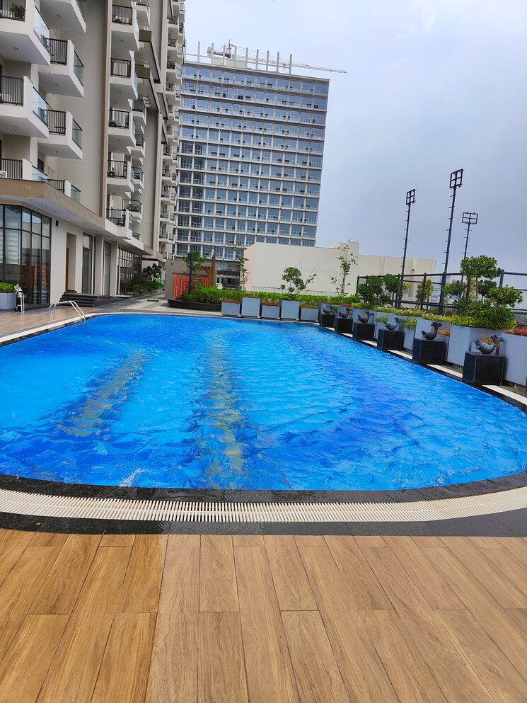 Swimming Pool, m3m-skywalk 2 Bedroom 1406 Sq.Ft. Apartment In Sector 74 Gurgaon 9384870