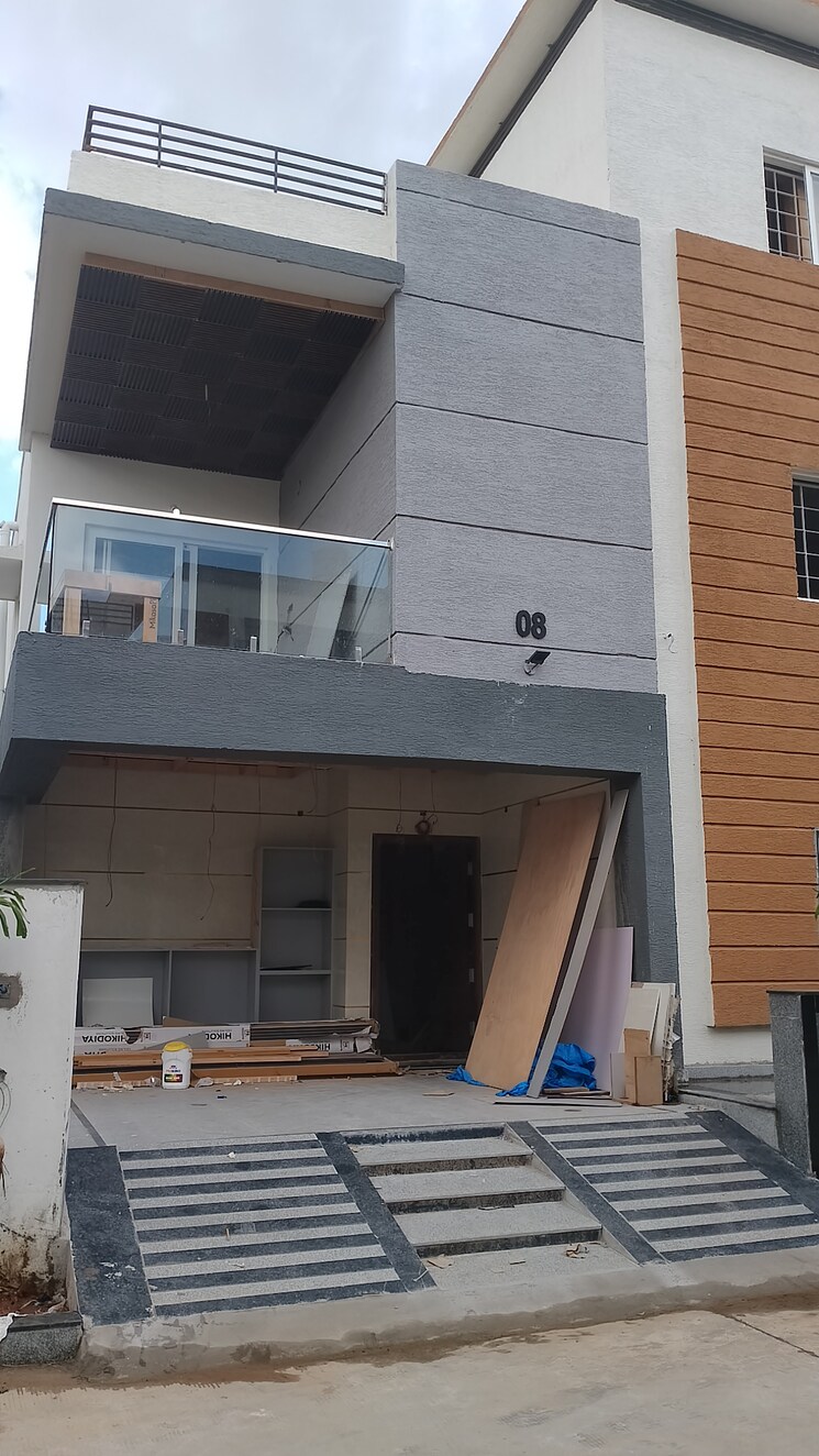 Kitchen, praneeth-pranav-knightwoods 3 Bedroom 1800 Sq.Ft. Villa In Beeramguda Hyderabad 9384927