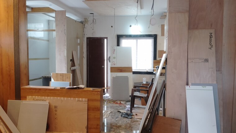 Kitchen, praneeth-pranav-knightwoods 3 Bedroom 1800 Sq.Ft. Villa In Beeramguda Hyderabad 9384927