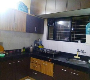 Kitchen in 2 BHK Apartment at Bhusari Colony – for Rent