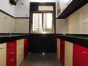 Kitchen in 3 BHK Apartment at Kalpataru Aura, Ghatkopar West – for Rent