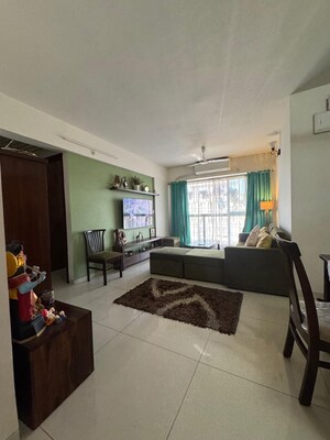 Living Room in 2 BHK Apartment at Godrej Tranquil, Kandivali East – for Sale