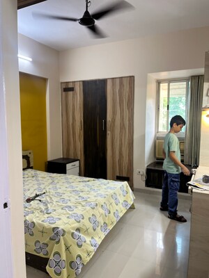 Bedroom in 2 BHK Apartment at Shreeji Vraj Bhoomi, Kiran Mill Colony – for Rent