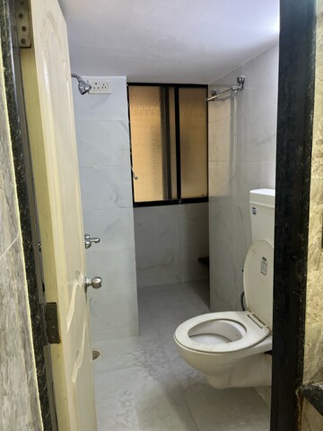 Bathroom in 2 BHK Apartment at Shreeji Vraj Bhoomi, Kiran Mill Colony – for Rent