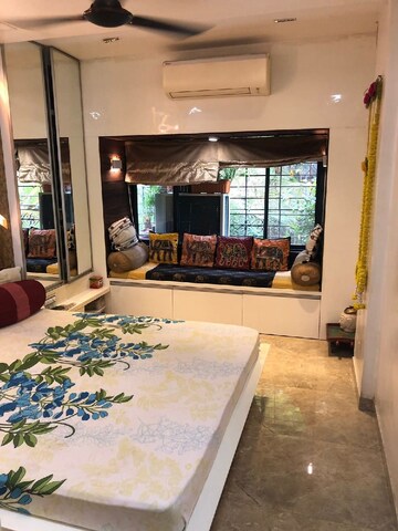Bedroom in 3 BHK Apartment at Bhardwaj CHS, Borivali East – for Sale