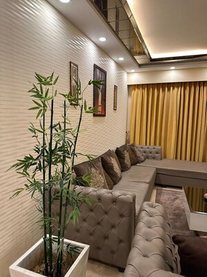 Living Room in 4 BHK Apartment at Vatika City, Sector 49 – for Rent