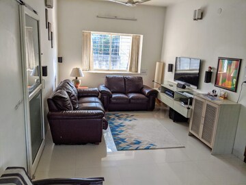 Living Room in 2 BHK Apartment at Vanaz Corner, Kothrud – for Rent