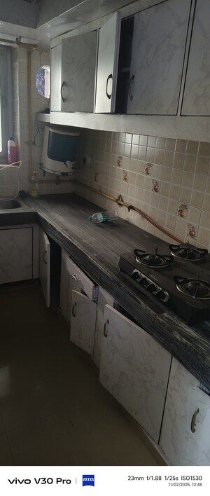 Kitchen in 2 BHK Apartment at Soochana Apartment, Vasundhara Enclave – for Rent