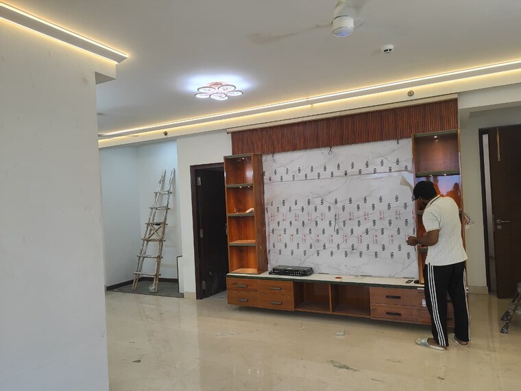 Living Room, hero-homes-gurgaon 3 Bedroom 1689 Sq.Ft. Apartment In Sector 104 Gurgaon 9385219