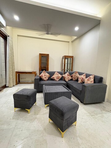 Living Room in 2 BHK Apartment at Saket – for Rent