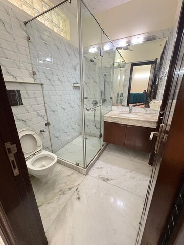 Bathroom in 2 BHK Apartment at Saket – for Rent