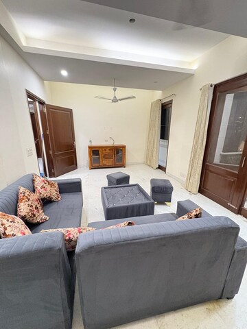 Living Room in 2 BHK Apartment at Saket – for Rent