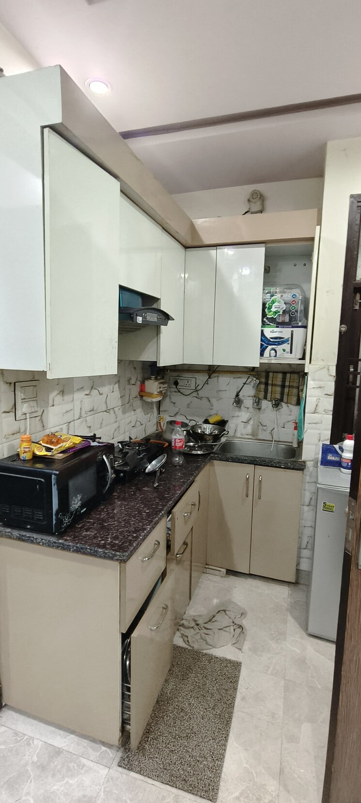 Kitchen, dwarka mor 2 Bedroom 450 Sq.Ft. Builder Floor In Dwarka Mor Delhi 9385320
