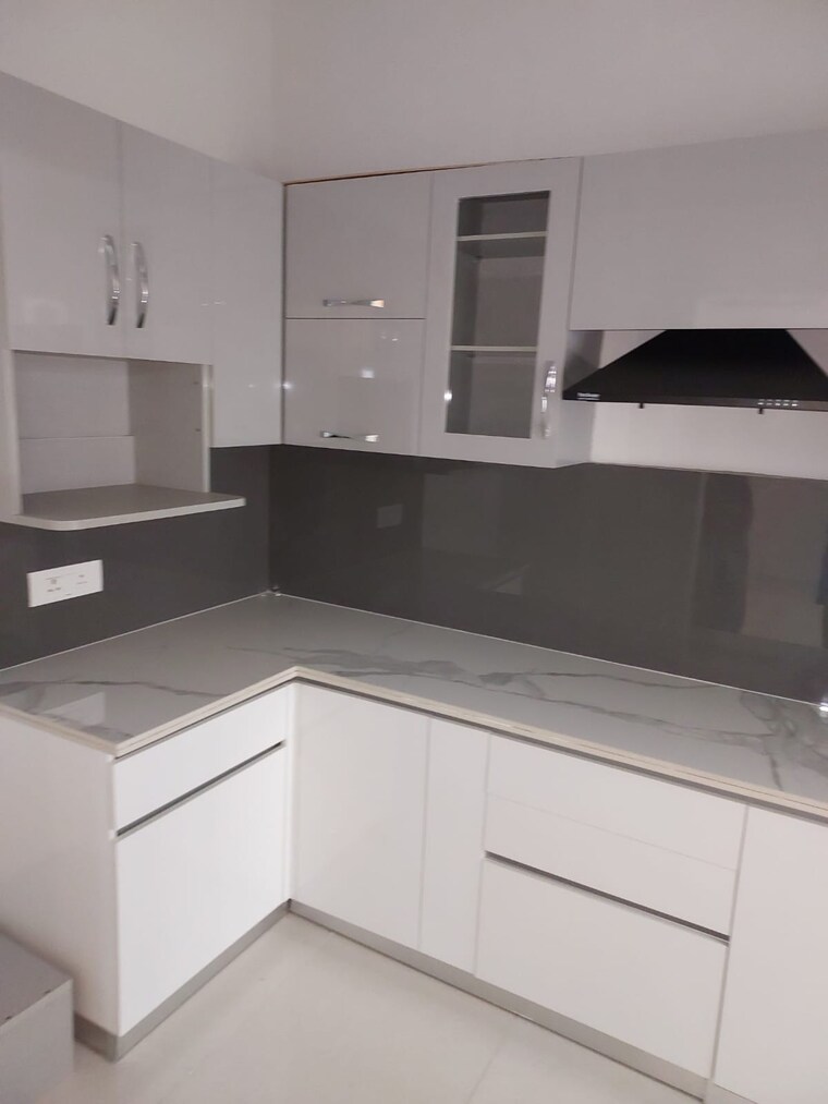 Kitchen, central-park-flower-valley 3 Bedroom 1642 Sq.Ft. Builder Floor In Sohna Sector 33 Gurgaon 9385328