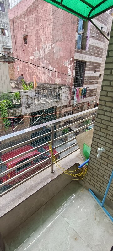 Balcony in 2 BHK Builder Floor at Dwarka Mor – for Rent