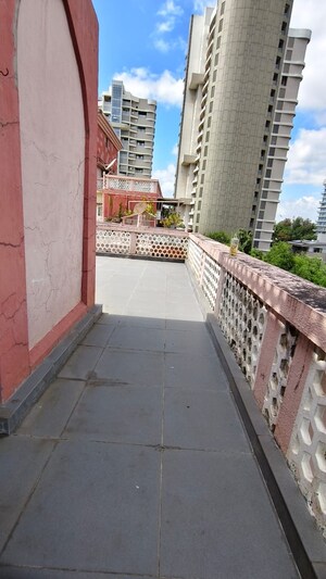 Balcony in 2 BHK Apartment at Moghul Garden, Koregaon – for Rent