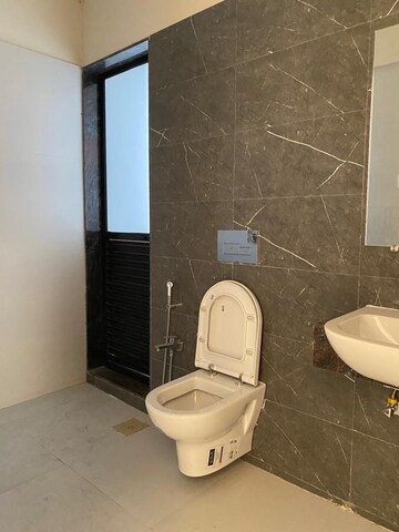 Bathroom in 1 BHK Apartment at Dosti Planet North Ruby, Shilphata – for Sale