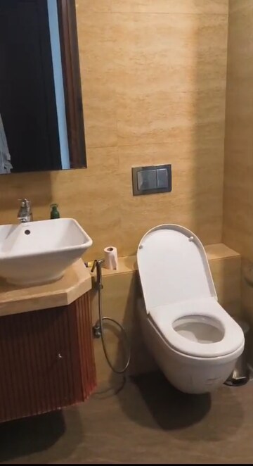 Bathroom in 4 BHK Apartment at Ajmera Zeon, Bhakti Park – for Sale