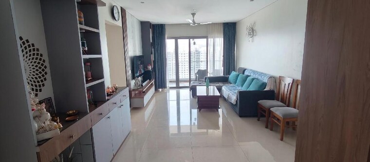 Living Room, kasturi-eon-homes 3 Bedroom 930 Sq.Ft. Apartment In Hinjewadi Pune 9385412