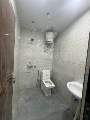 Bathroom in 2 BHK Builder Floor at Kalkaji – for Rent