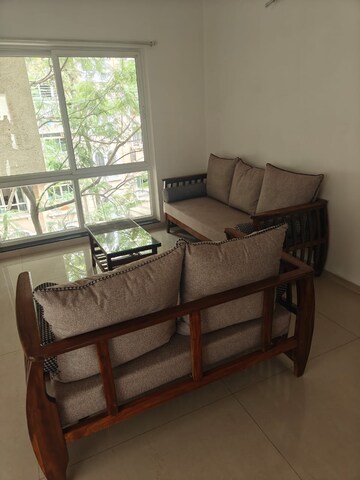 Living Room in 2 BHK Apartment at Rohan Mithila, Viman Nagar – for Rent