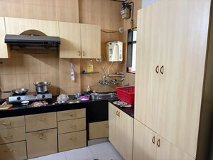 Kitchen in 1 BHK Apartment at Planet Millennium CHS, Pimple Saudagar – for Rent